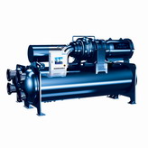 超高效雙級(jí)壓縮降膜式離心機(jī)組